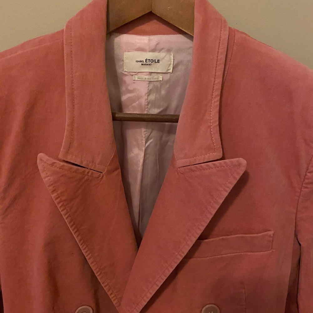 Isabel Marant ÉTOILE Beautiful Light Pink Blazer - Picture 8 of 10